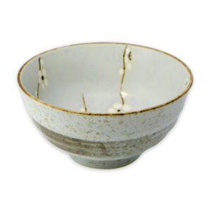 Plum Japanese Porcelain Bowl