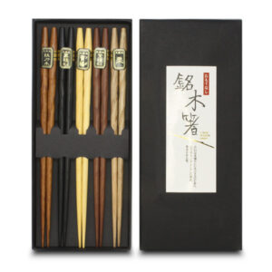 5-Pair Wood Chopsticks