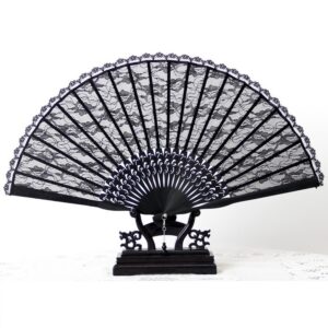 Fan - Black Lace