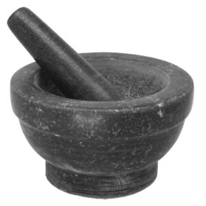 Polished Surface Natural Granite Mortar & Pestle